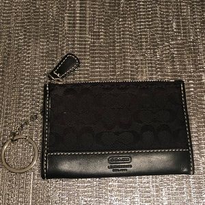 Coach card key holder